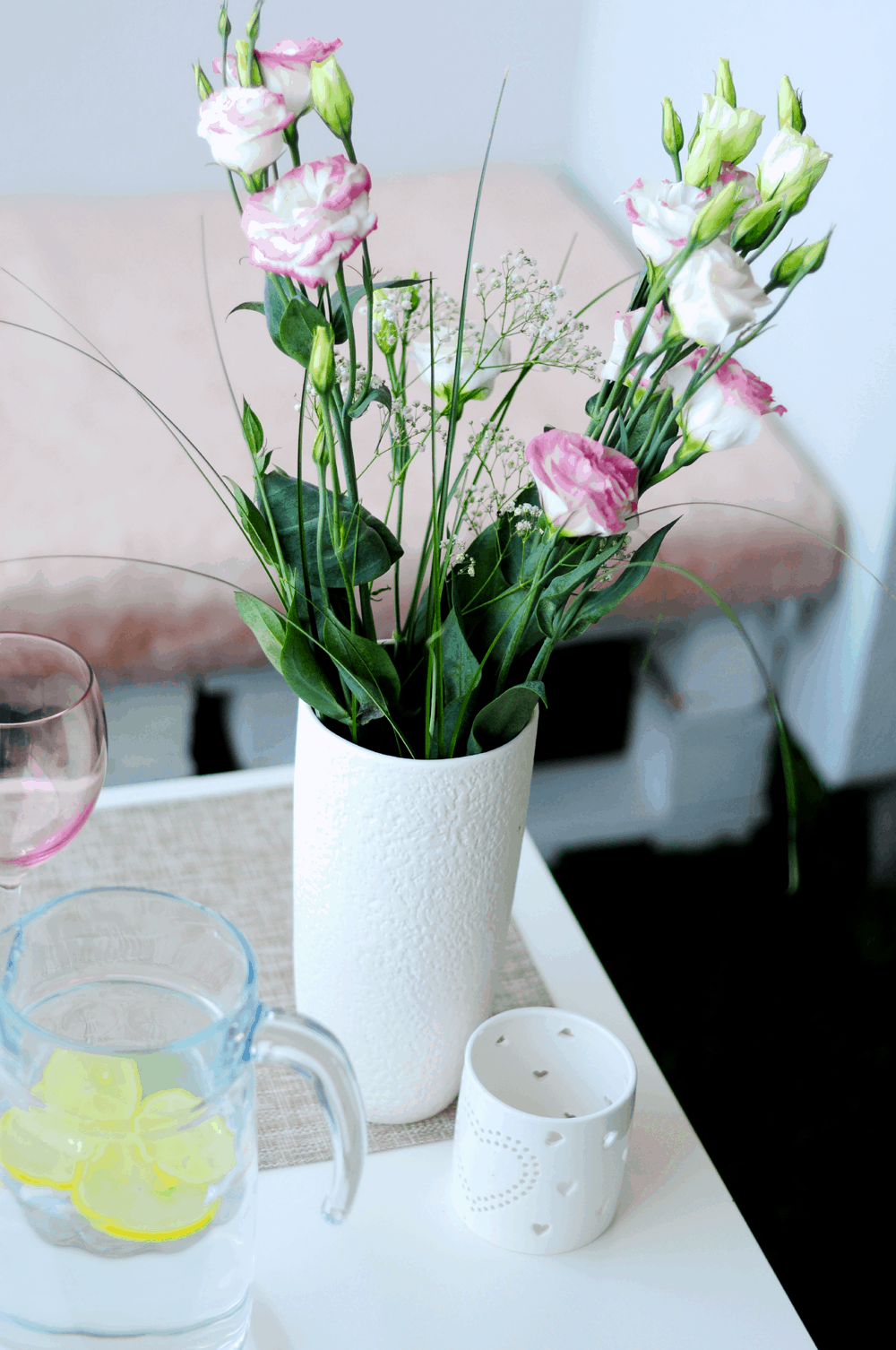róże wazon F&F idealny balkon
